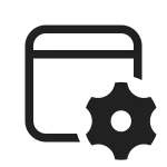 Calendar Settings SVG Icon